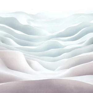 Papier peint montagne abstraite douceur pastel tons poudrés