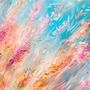 Papier peint abstrait explosion de couleurs arc-en-ciel dynamique