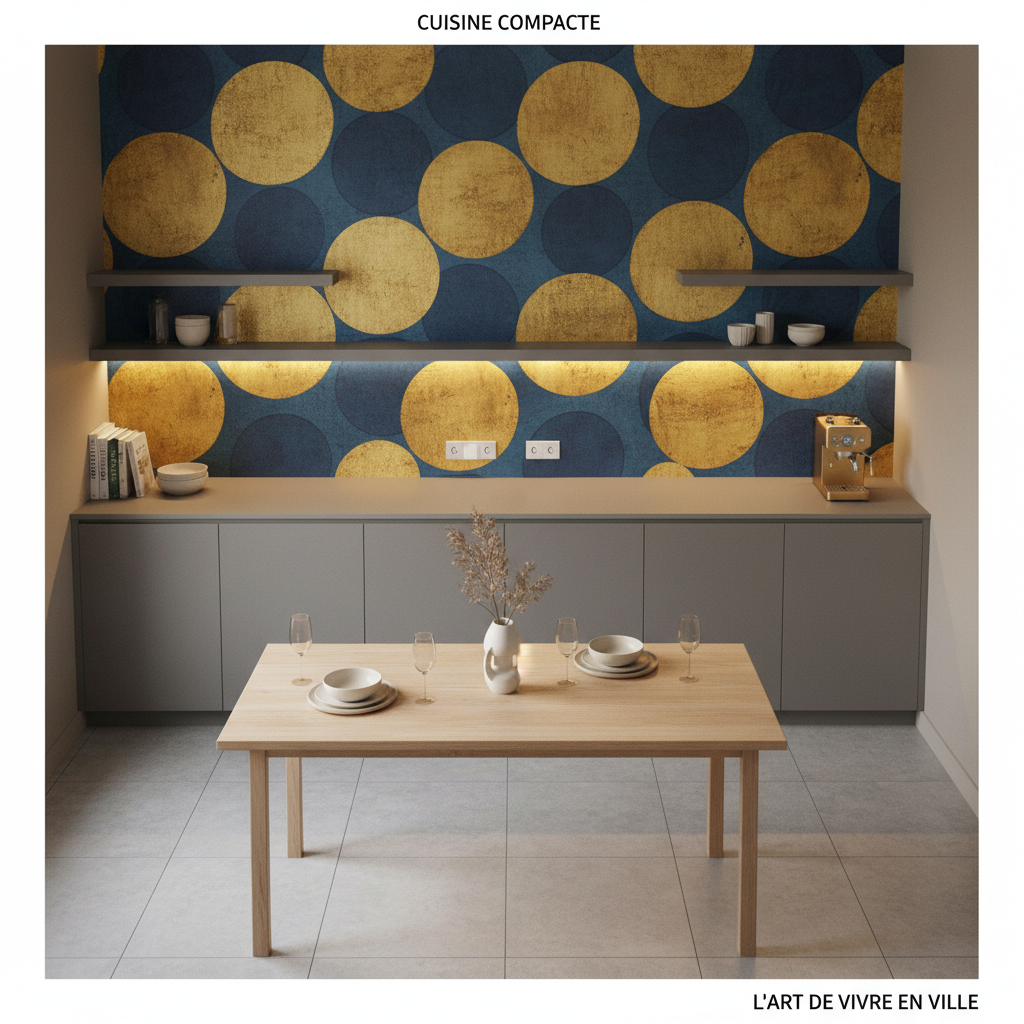Papier peint cuisine : astuces pour une déco originale et facile à entretenir