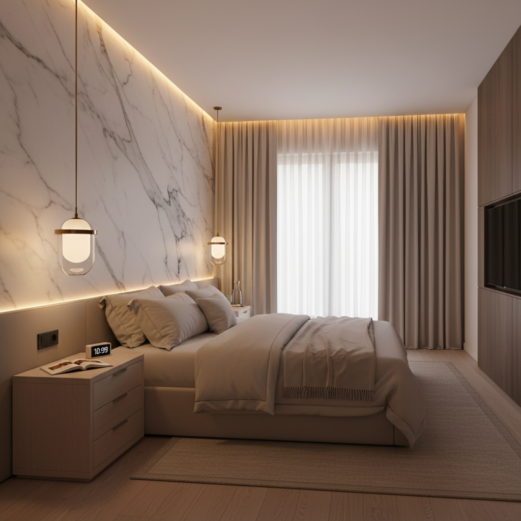 Papier peint marbre : l’élégance intemporelle pour un intérieur sophistiqué