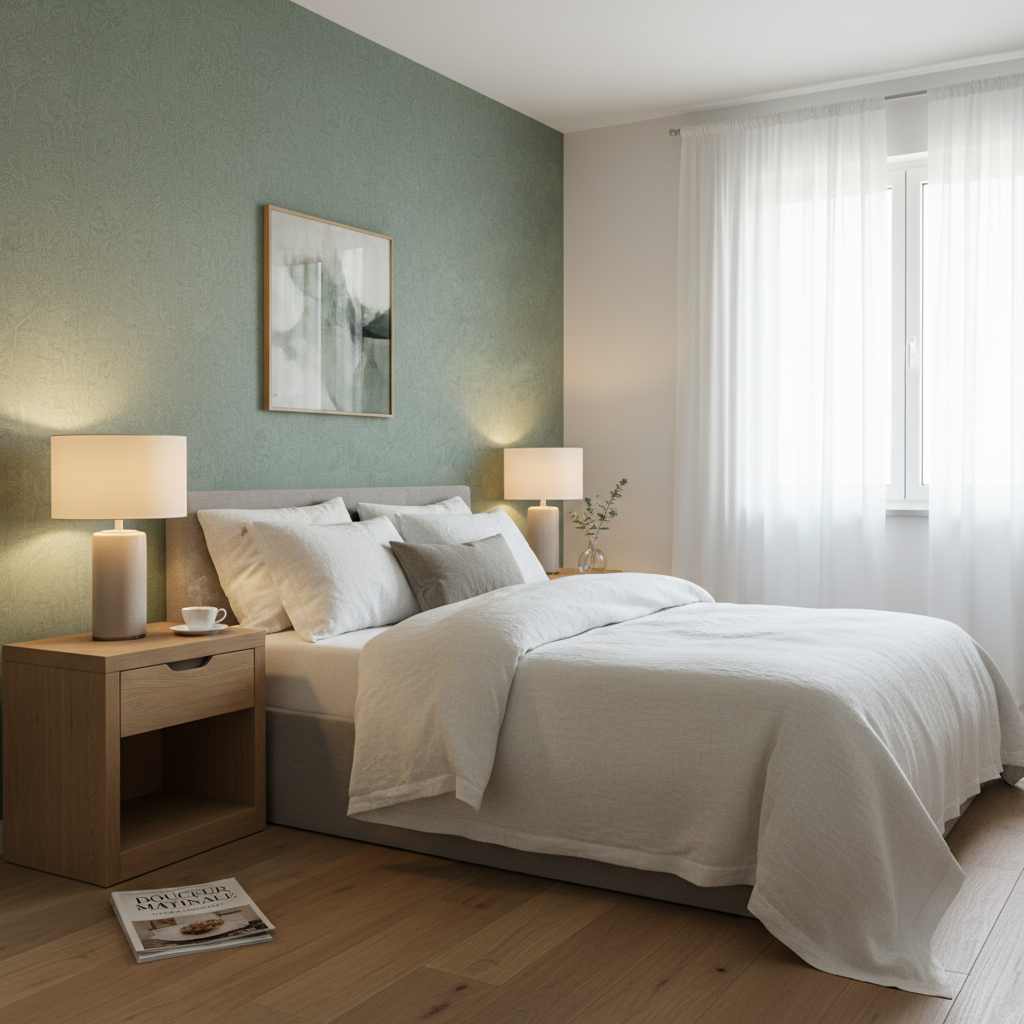 Papier peint vert : une touche de nature et de sérénité dans votre intérieur