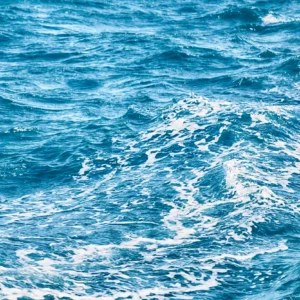 Papier peint vagues océan bleu turquoise mouvement aquatique naturel