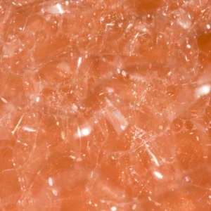 Papier peint texture cristalline corail effet minéral brillant lumineux