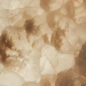 Papier Peint Abstrait Nuages Dorés Effet Aquarelle Moderne