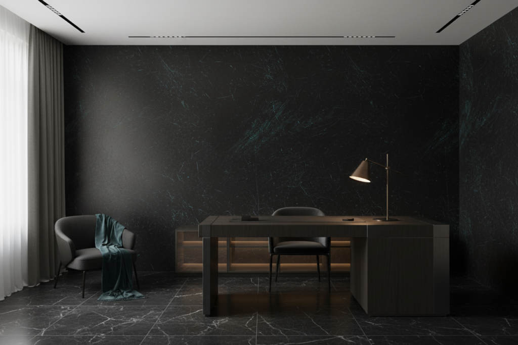 Papier Peint Texture Sombre Minimaliste Élégant Contemporain - Bureau