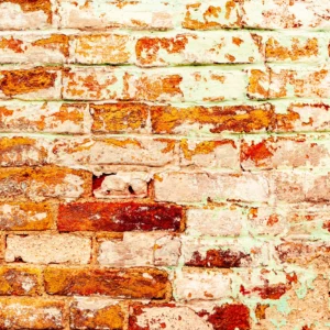 Papier peint effet brique ancienne patinée style industriel vintage